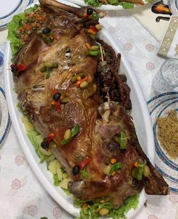خروف محشي