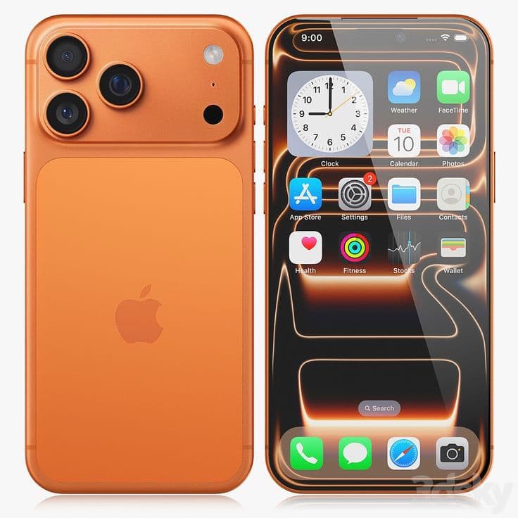 iPhone 17 Pro Max Orange (3)